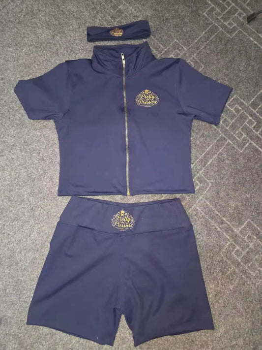 Pretty Pressure "Navy Blue" Set